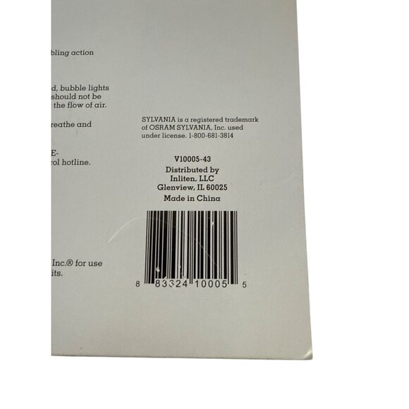 Sylvania Bubble Light 3 Replacement Bulbs Indoor Christmas - Picture 3 of 6